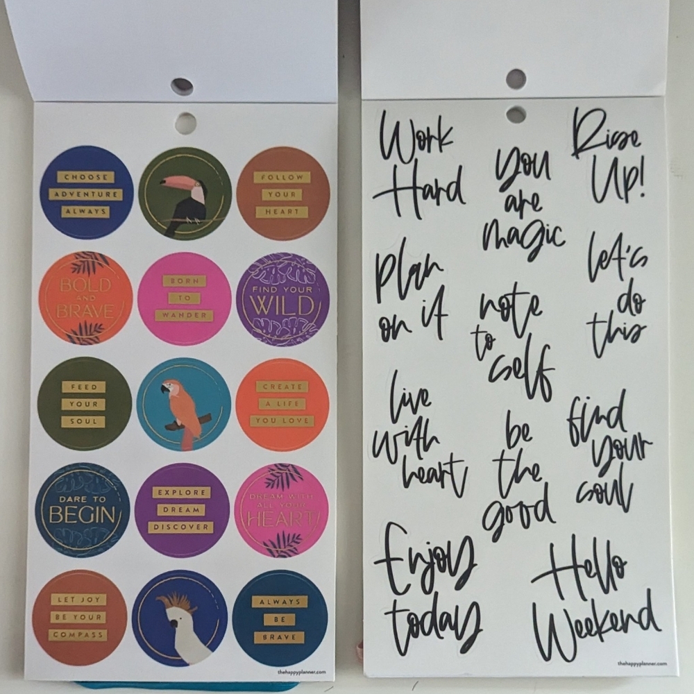 Set of 4 Happy Planner sticker books, like new condition! - Picture 8 of 12